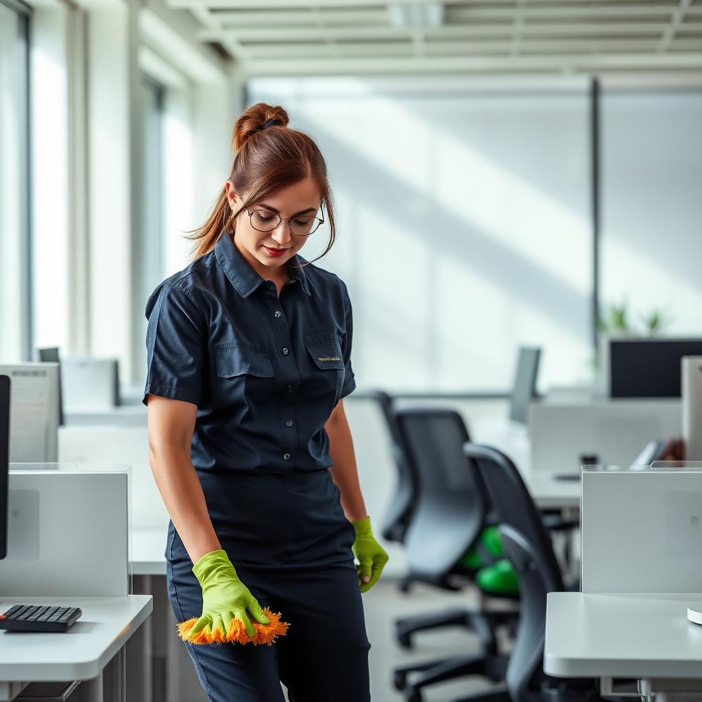 Office cleaning in a Bristol workspace